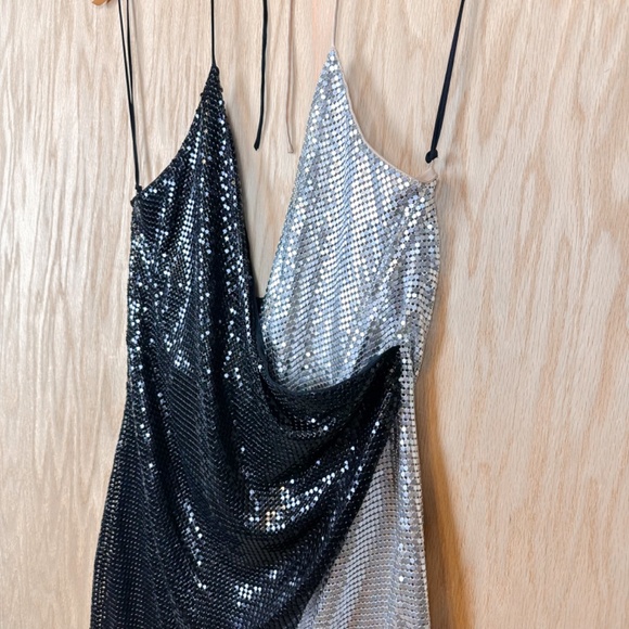 Alice & Olivia Ally Wrap Mini Dress - Picture 10 of 16